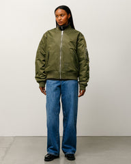 BUILT REVERSIBLE BOMBER JACKET