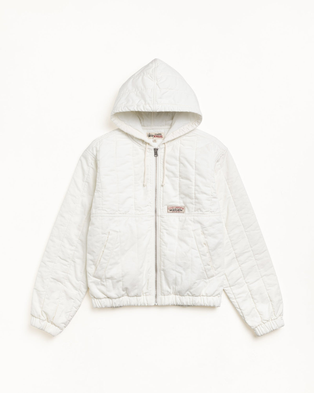 QUILTED CANVAS WORK JACKET