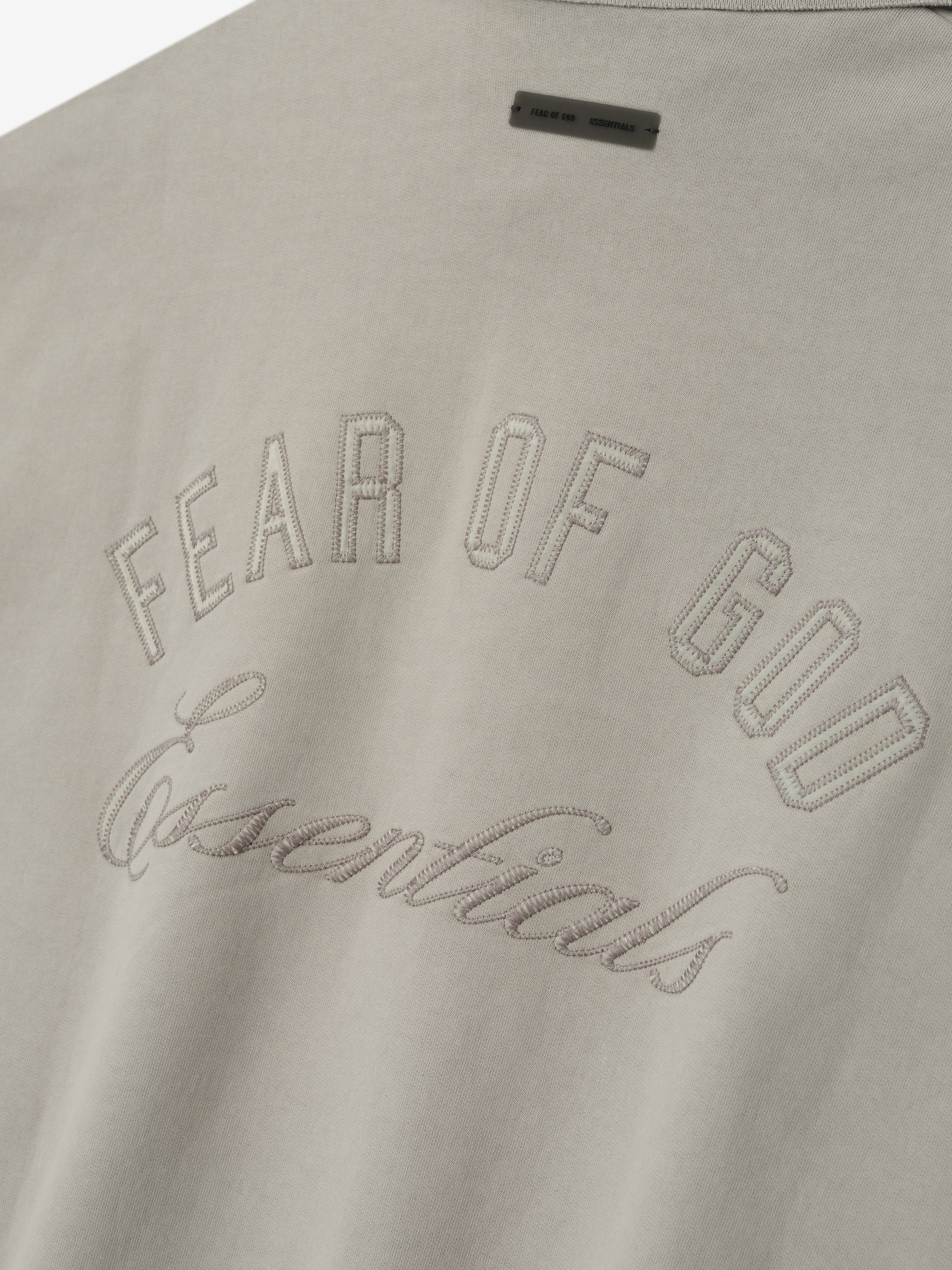 Embroidered Classic Polo Sweatshirt