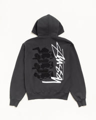 SKATE STACK ZIP HOODIE PIGMENT DYED