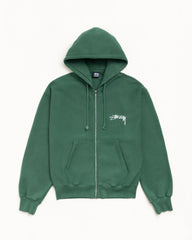 SKATE STACK ZIP HOODIE PIGMENT DYED